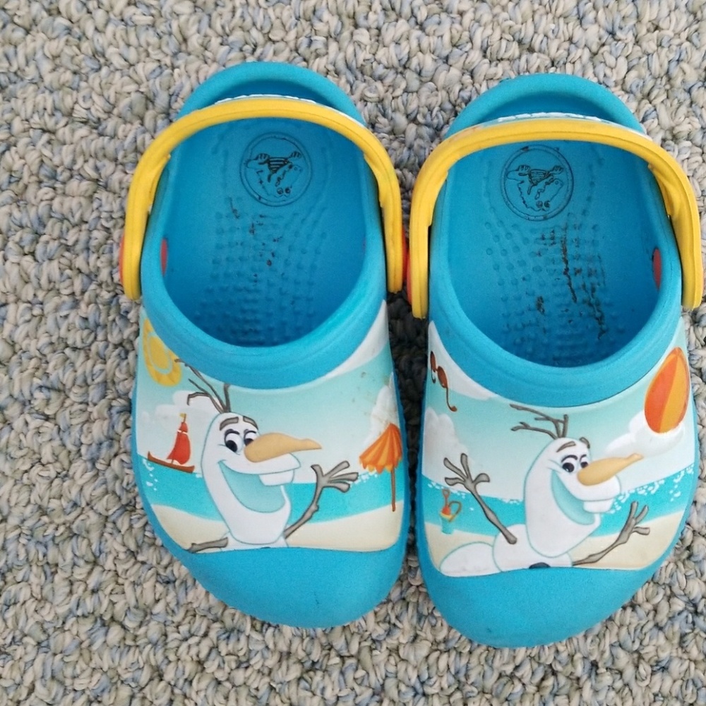 Crocs - Olaf toddler size 4/5